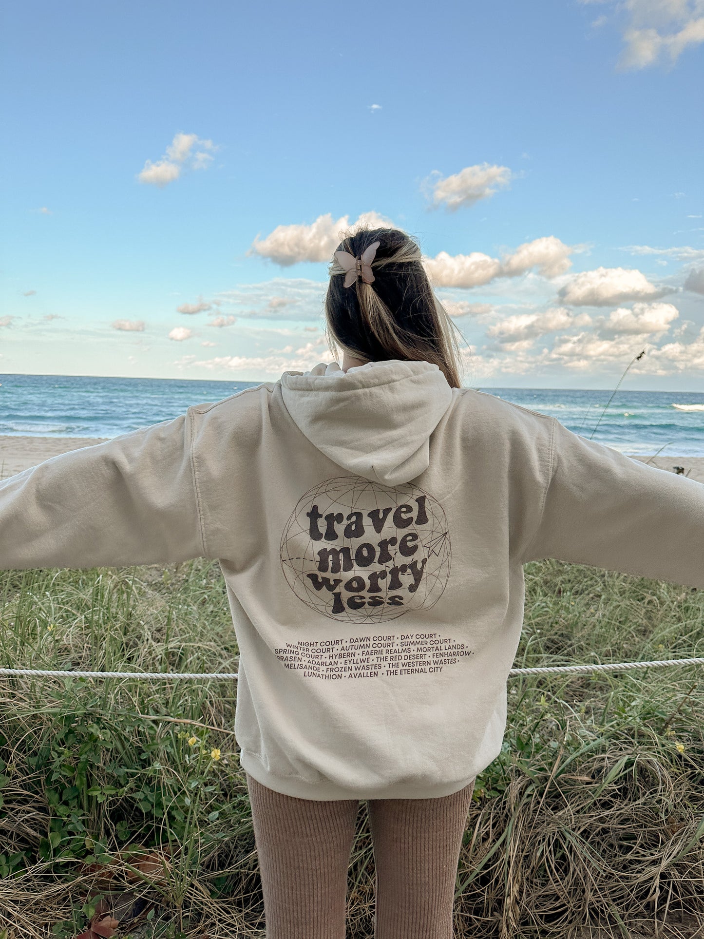 TRAVEL MORE HOODIE
