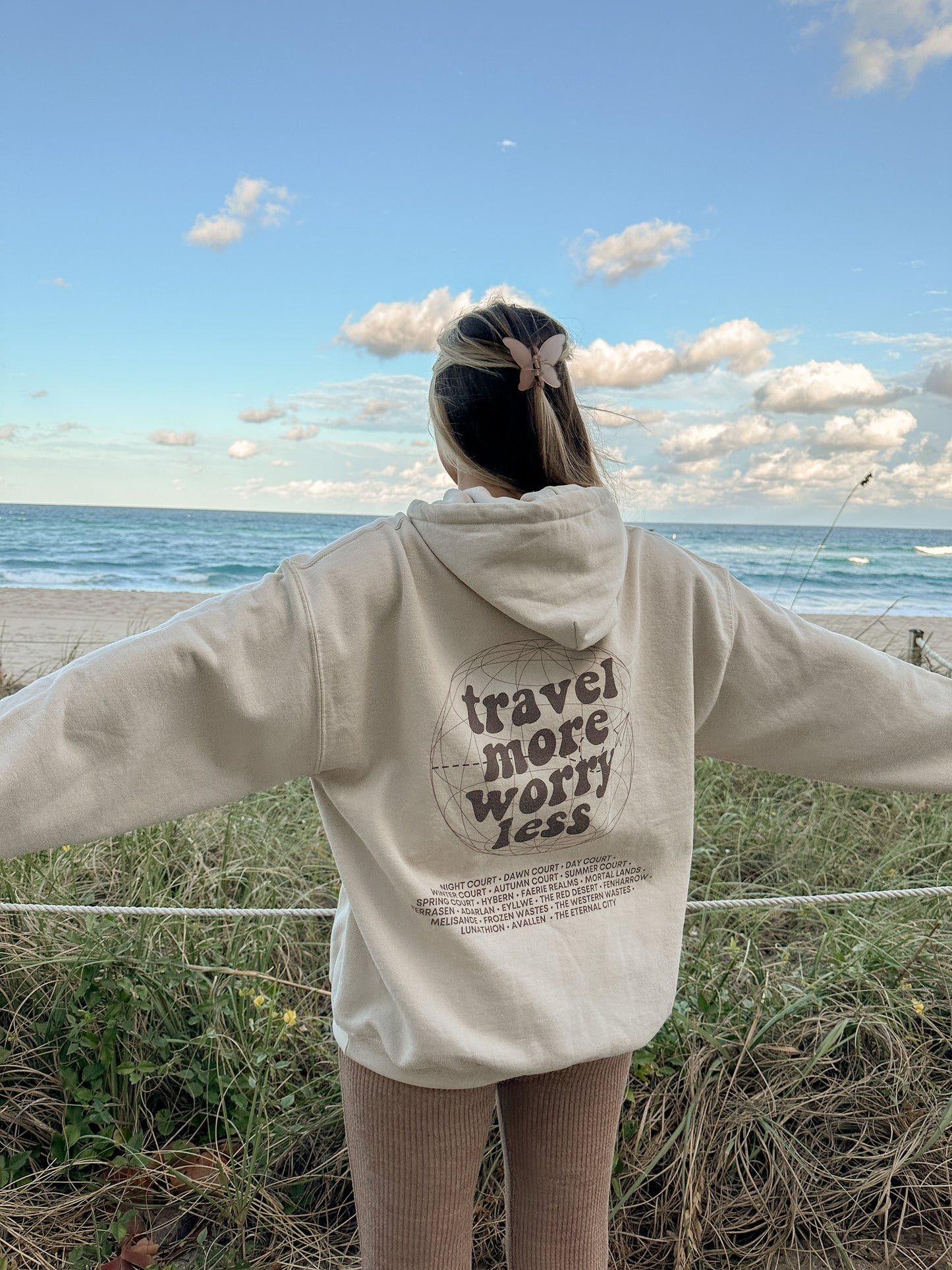 TRAVEL MORE HOODIE