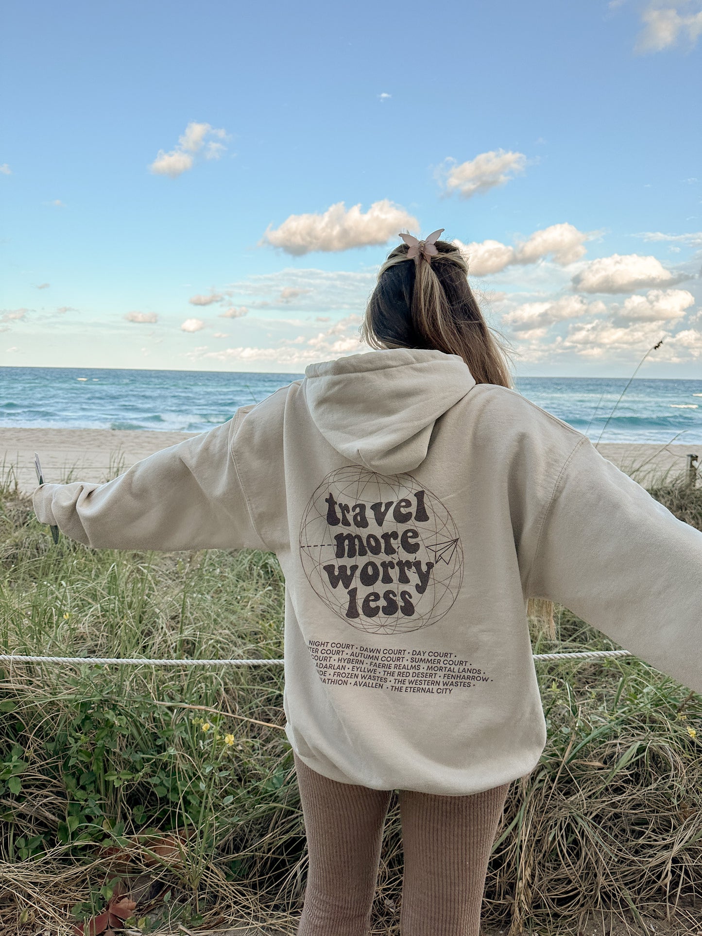 TRAVEL MORE HOODIE