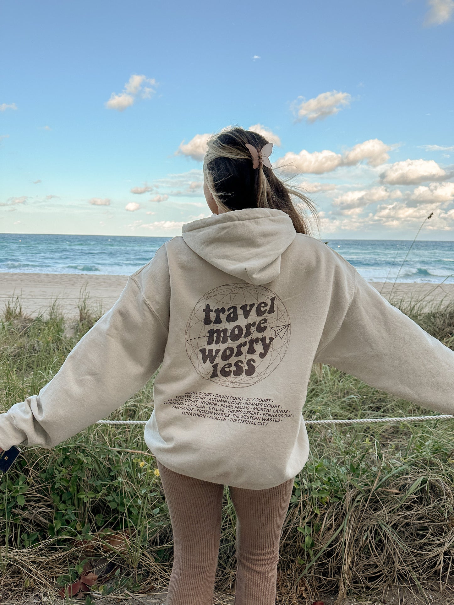 TRAVEL MORE HOODIE