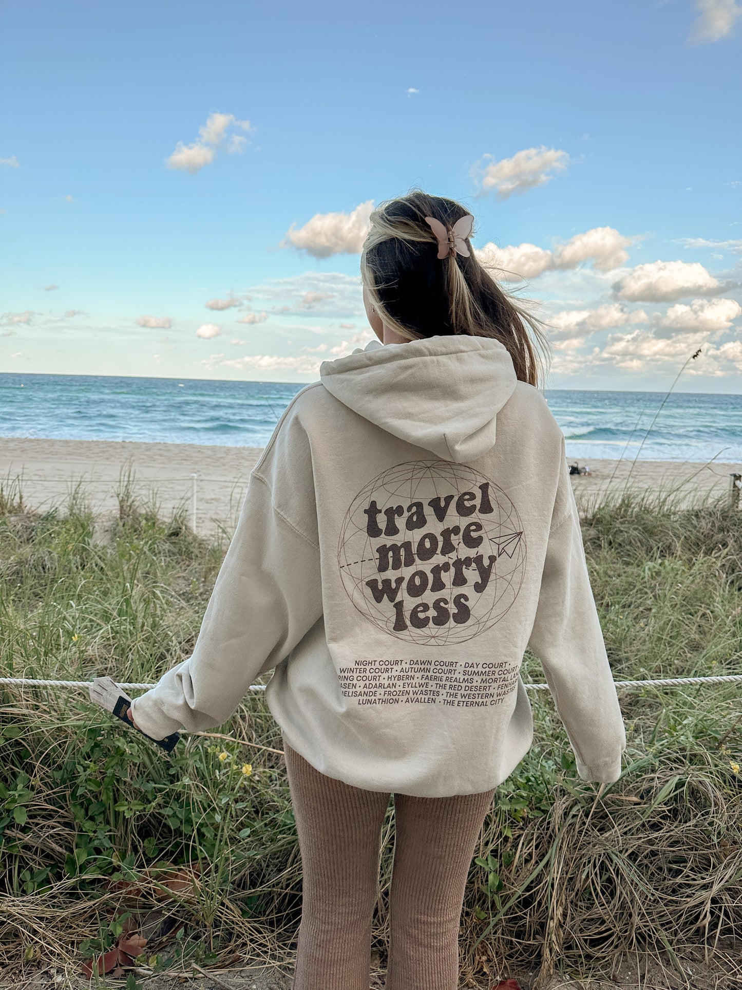 TRAVEL MORE HOODIE
