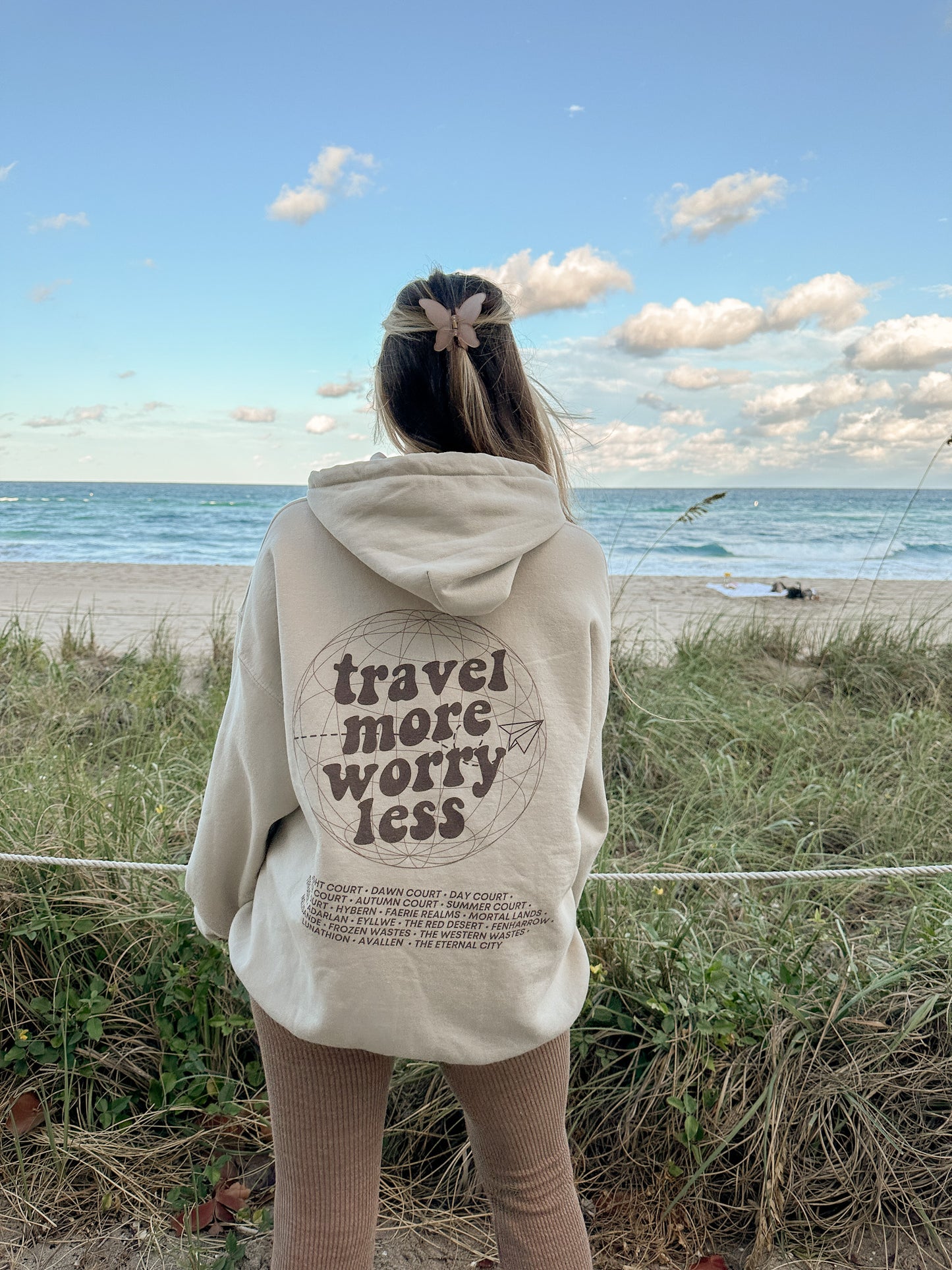 TRAVEL MORE HOODIE