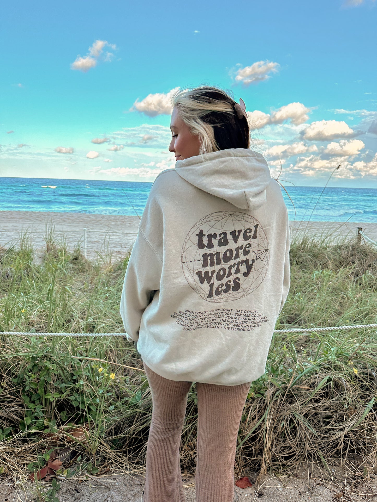 TRAVEL MORE HOODIE