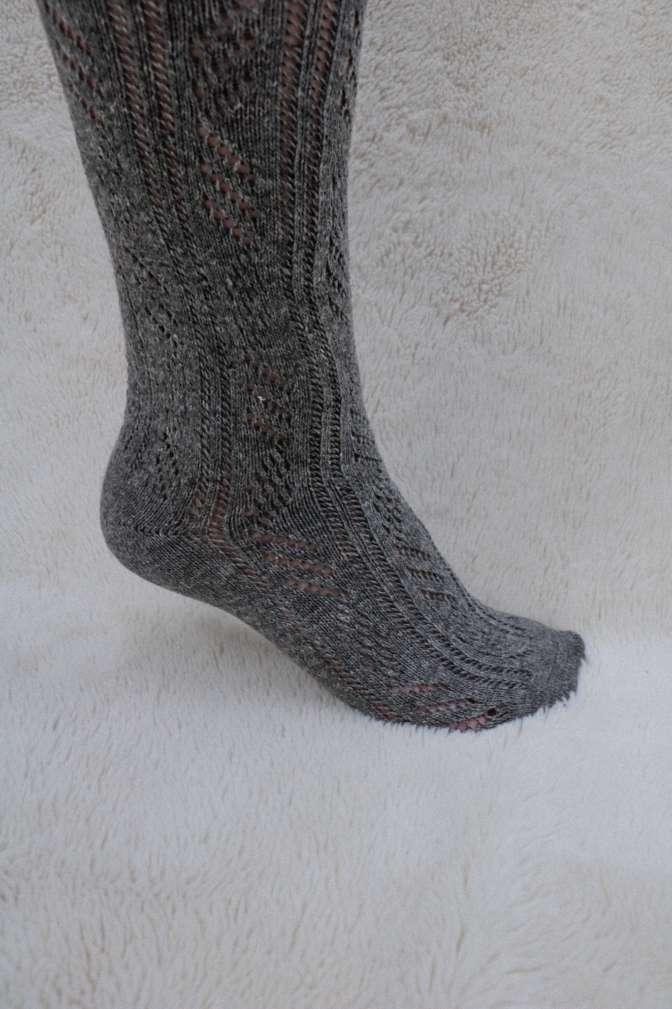 "S" & "B" KNIT SOCKS