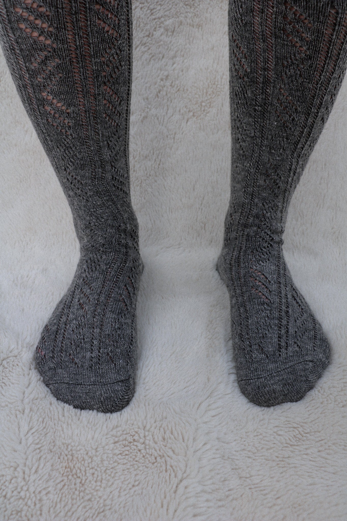 "S" & "B" KNIT SOCKS