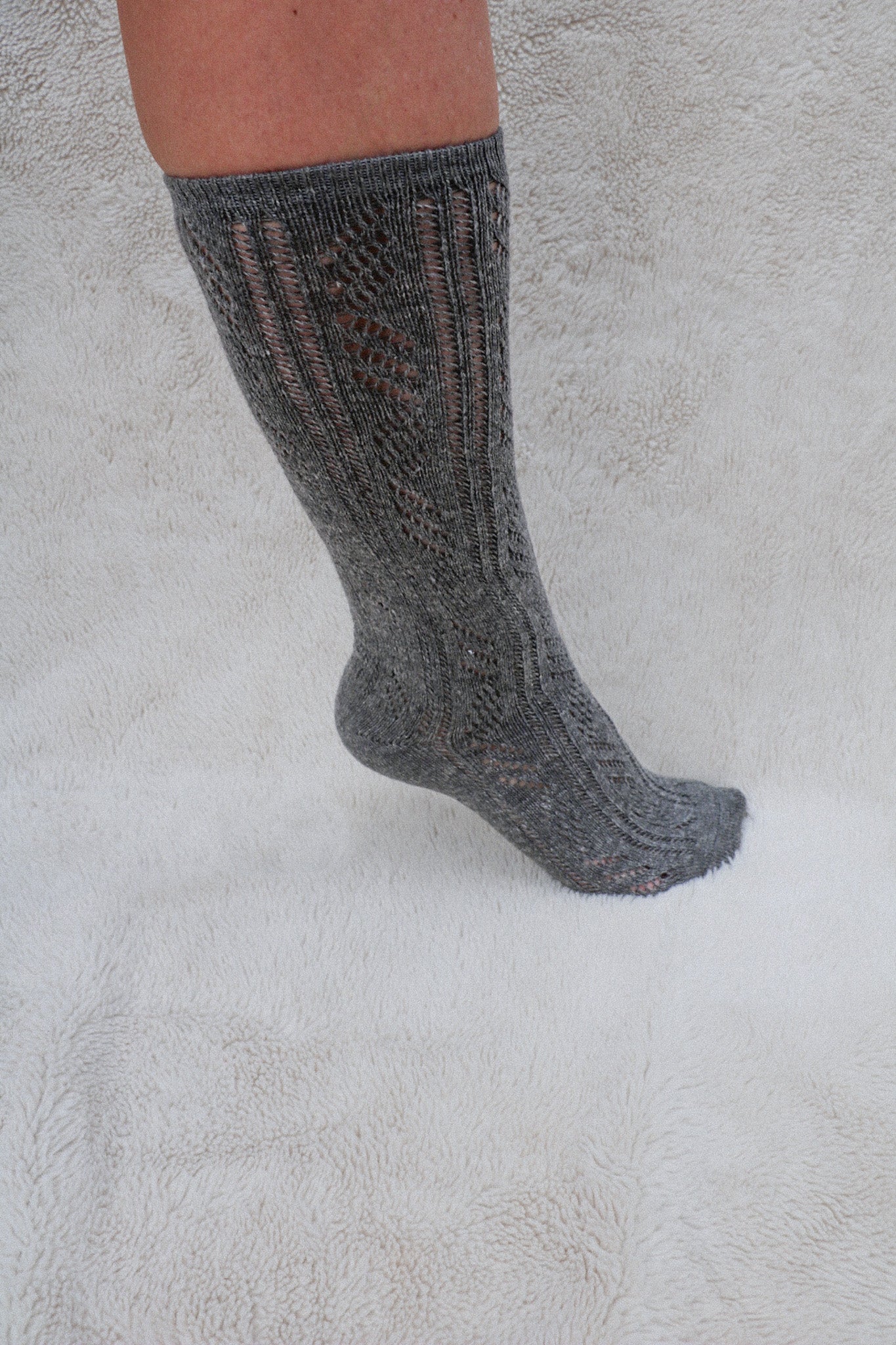 "S" & "B" KNIT SOCKS