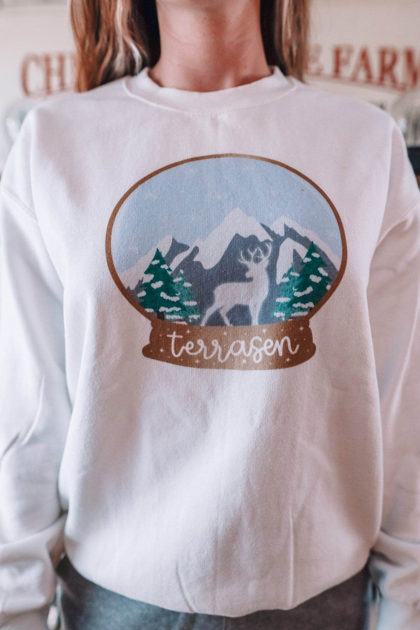 YULEMAS IN TERRASEN CREWNECK