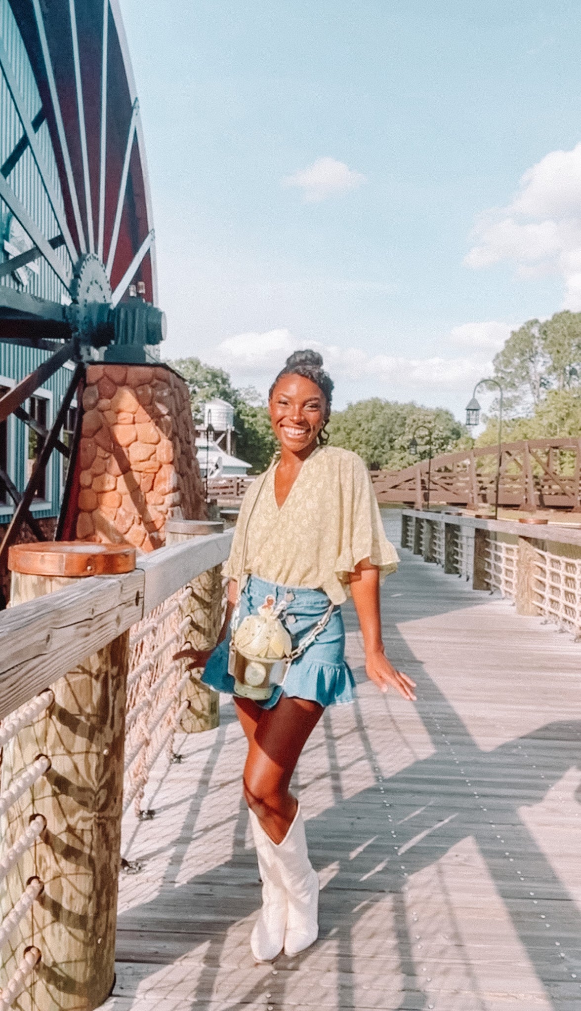@MAGICALLYLUXE AS TIANA BODYSUIT