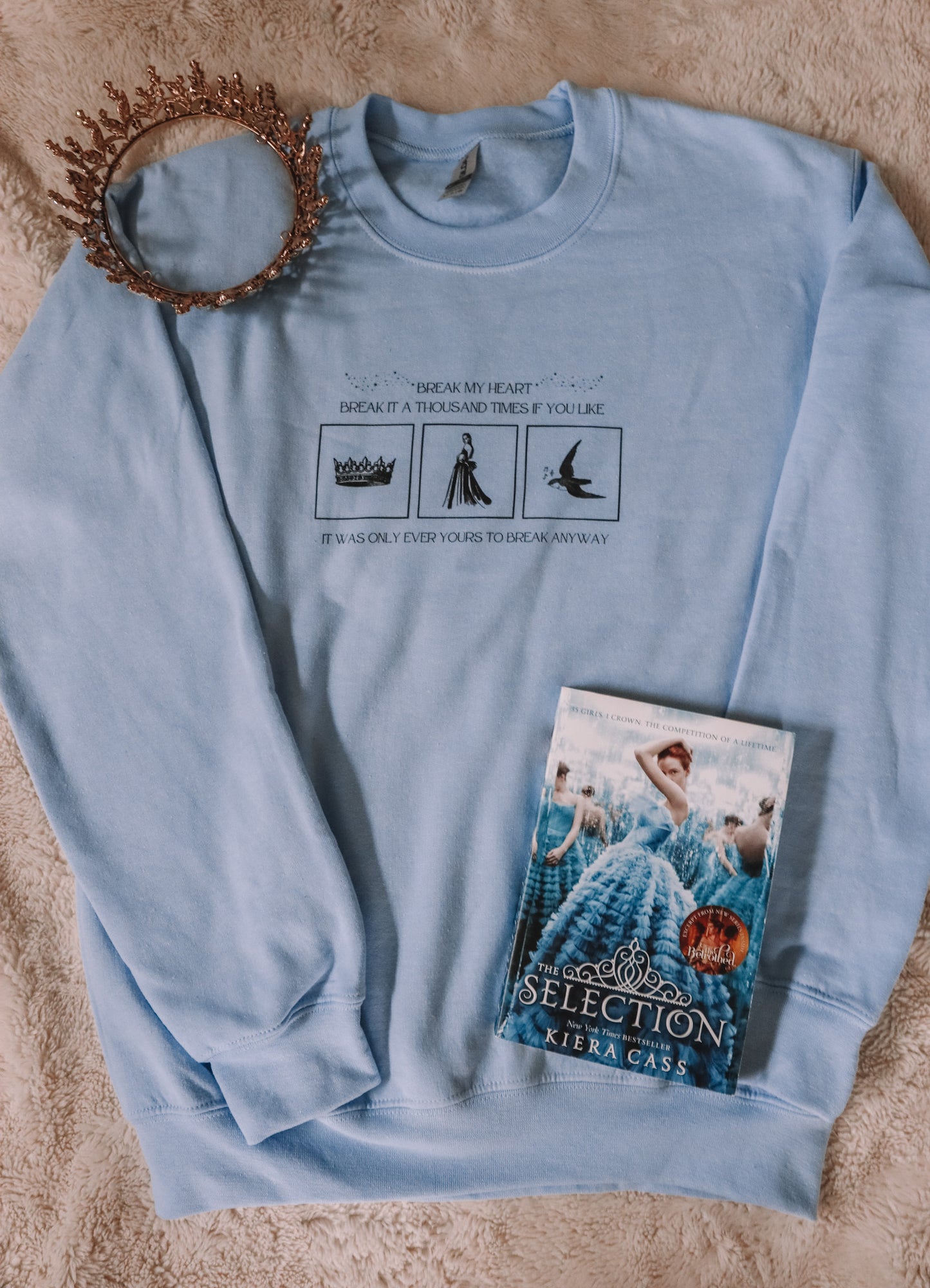 BREAK MY HEART CREWNECK