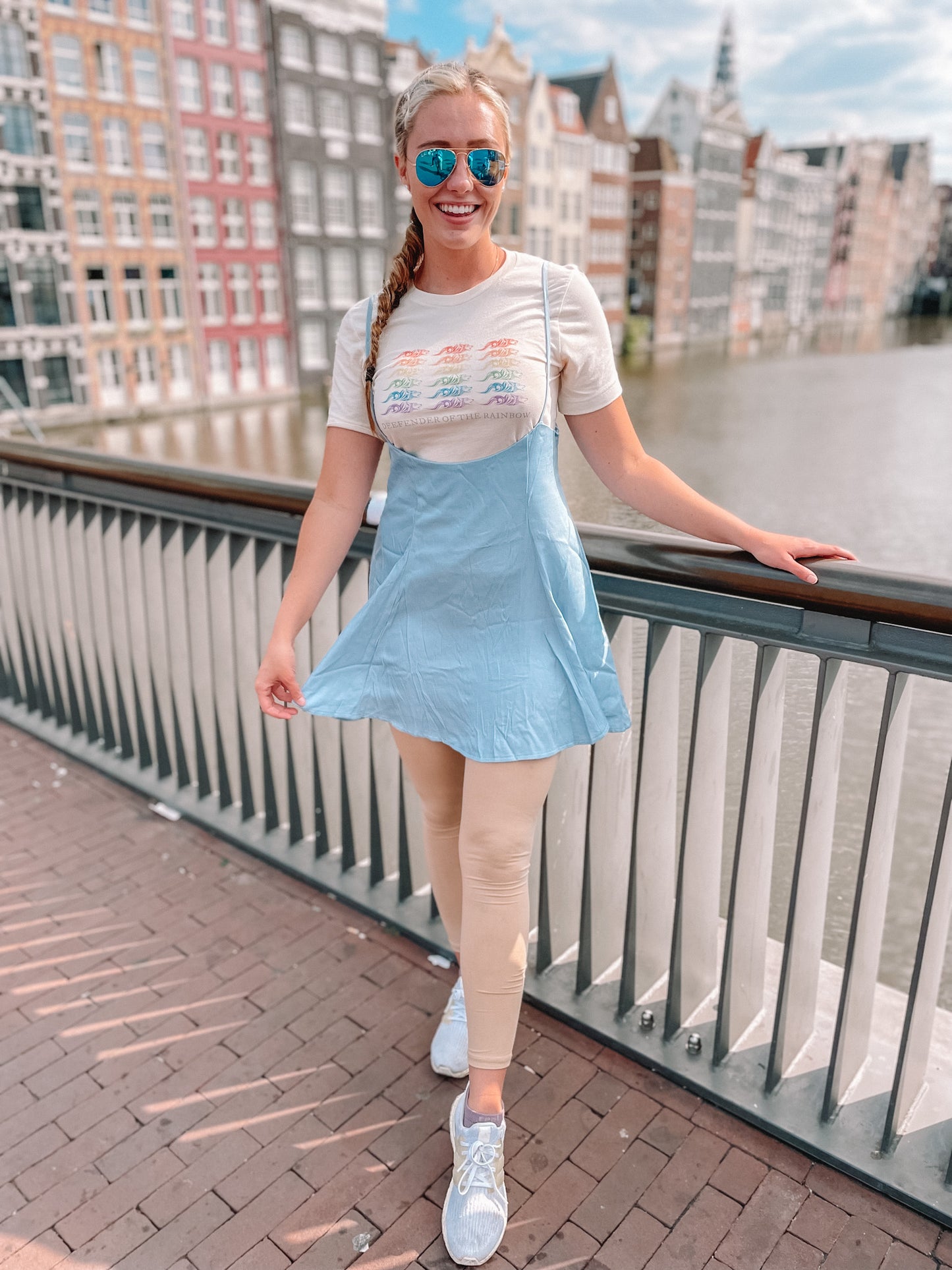 DEFENDER OF THE RAINBOW TEE