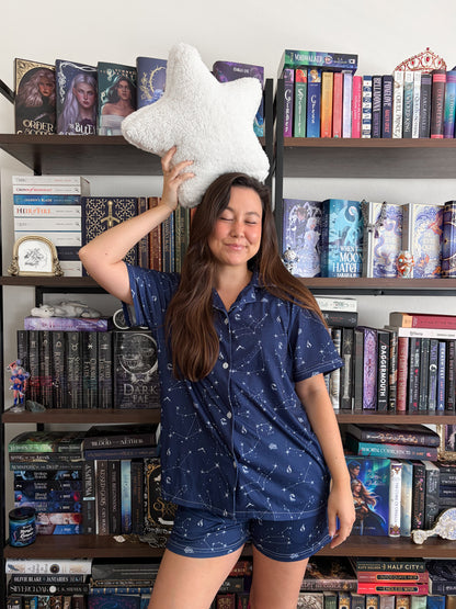 ZODIAC ACADEMY PAJAMA SHORTS SET