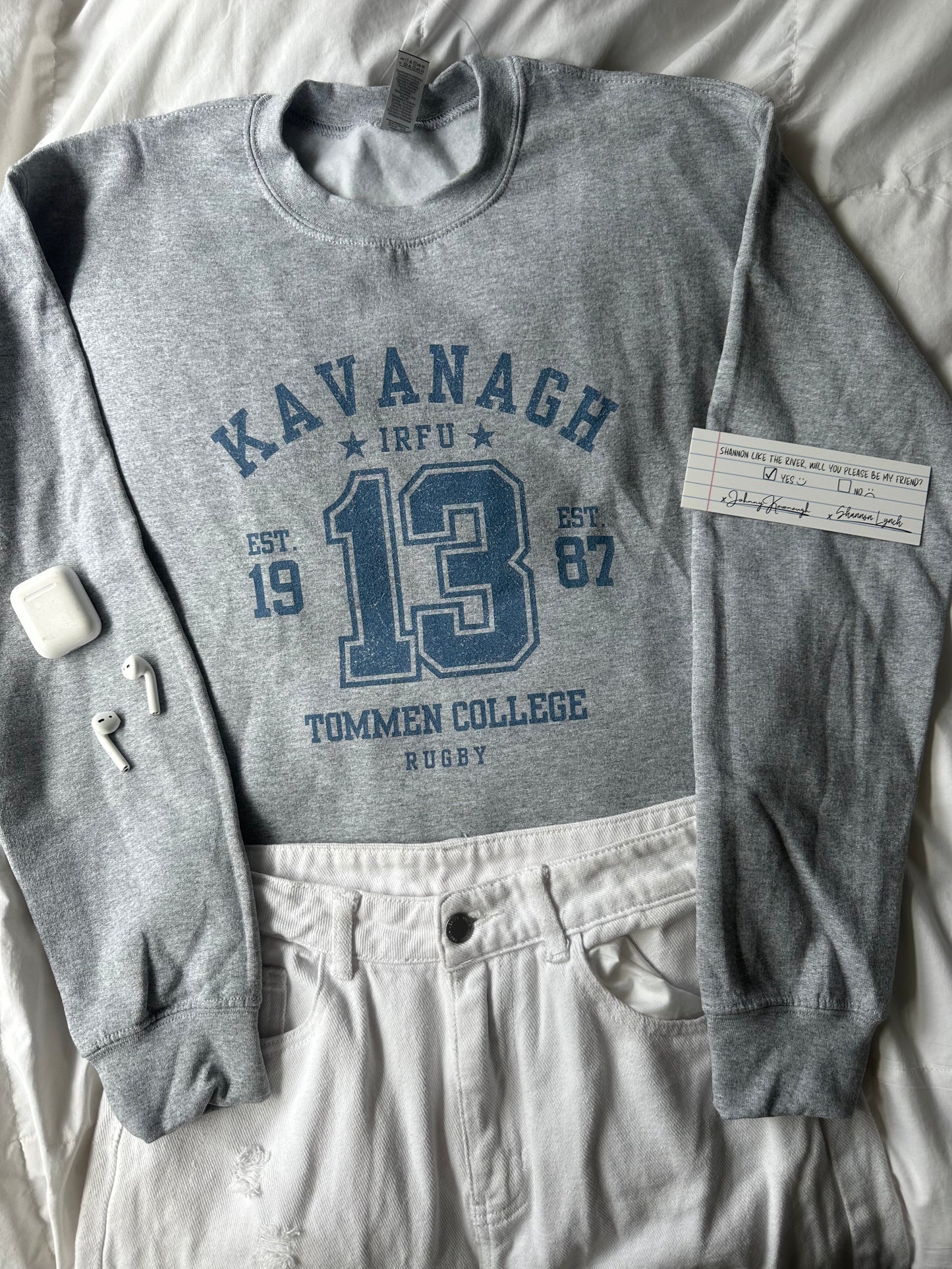 TOMMEN BOYS ATHLETIC CREWNECKS