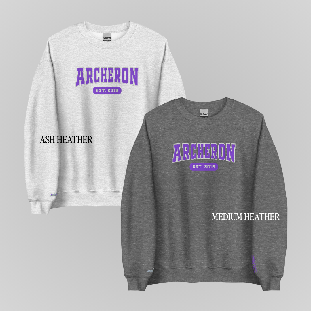ACOTAR COLLEGIATE EMBROIDERED CREWNECKS *RHYSAND x FEYRE EDITION