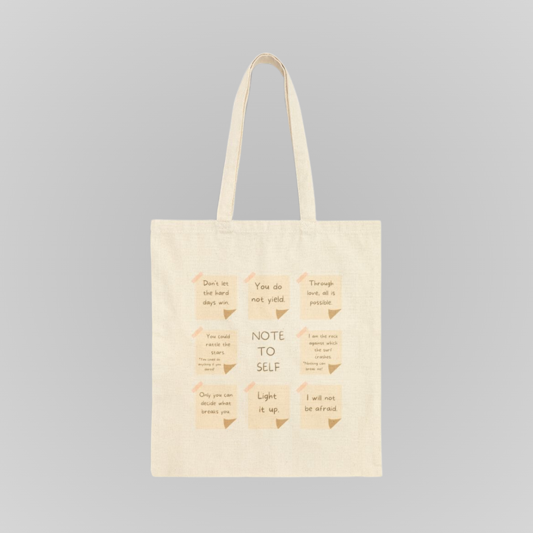 NOTE TO SELF TOTE