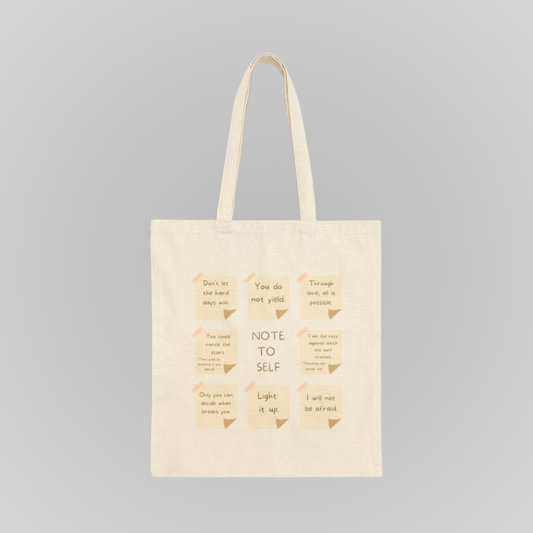 NOTE TO SELF TOTE