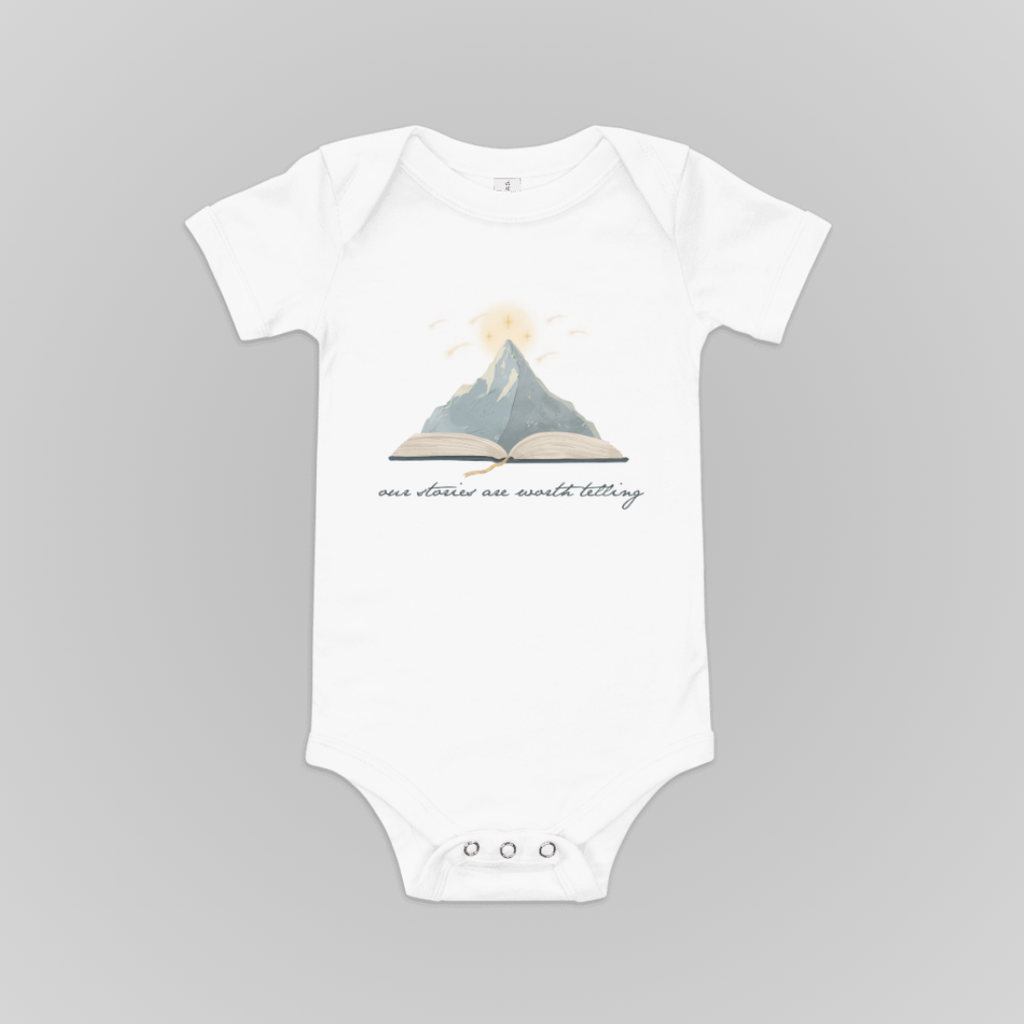 SARAH J MAAS BOOK WORLDS BABY ONESIES