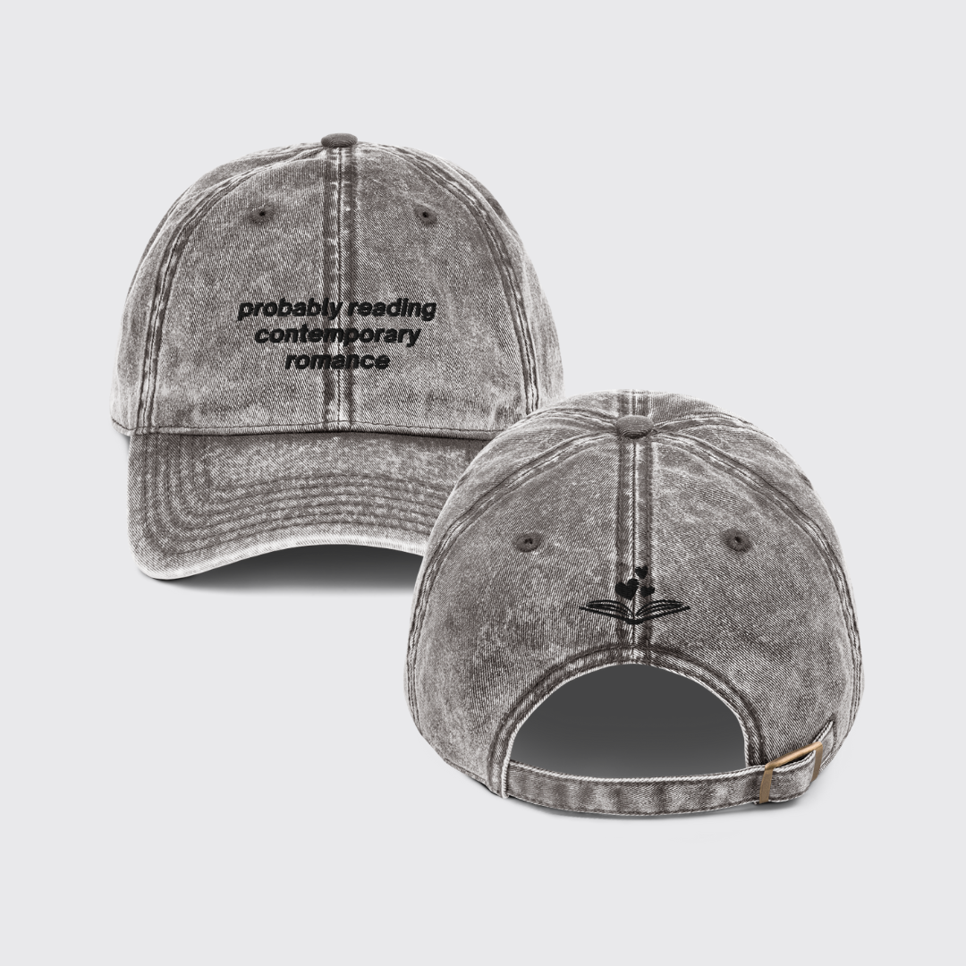 PROBABLY READING CONTEMPORARY ROMANCE HAT