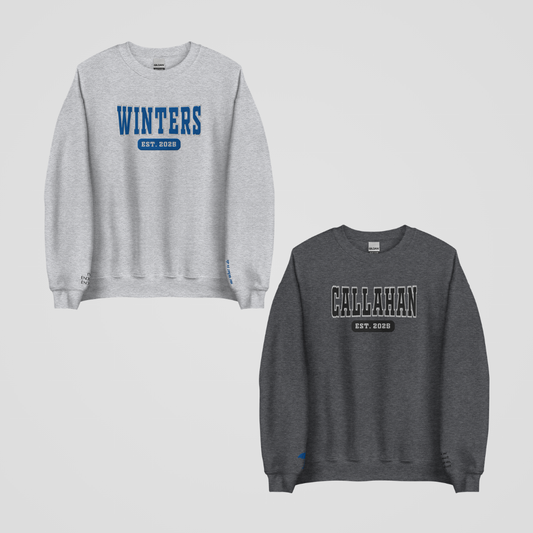 VIPERS COLLEGIATE EMBROIDERED CREWNECKS *JUDE x WINTER EDITION