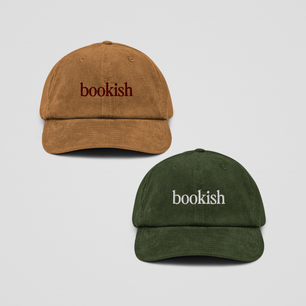 BOOKISH CORDUROY HAT