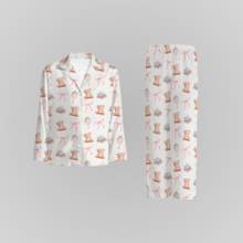 Load image into Gallery viewer, TEDDY BEAR LOVER PAJAMA PANTS SET
