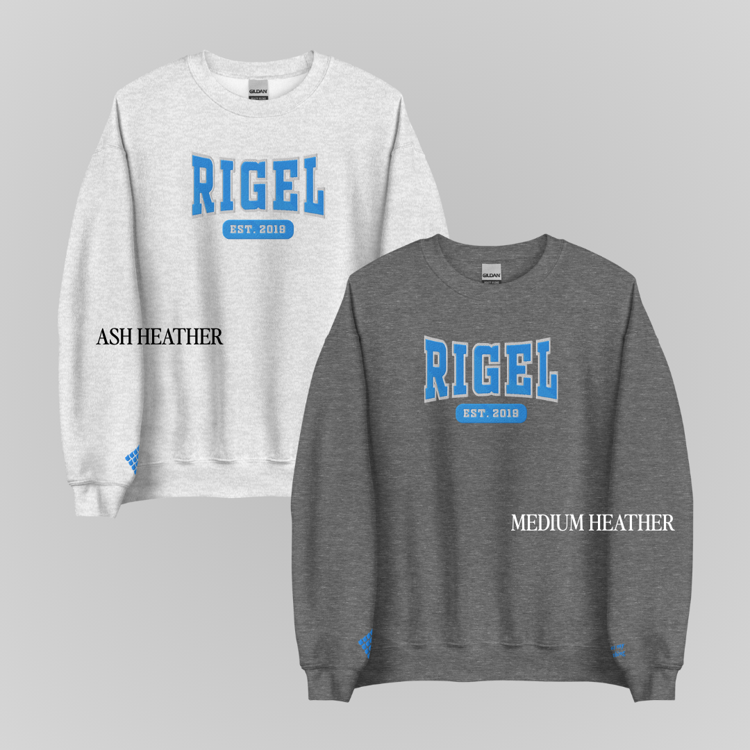 ZODIAC ACADEMY COLLEGIATE EMBROIDERED CREWNECKS *MAX RIGEL EDITION