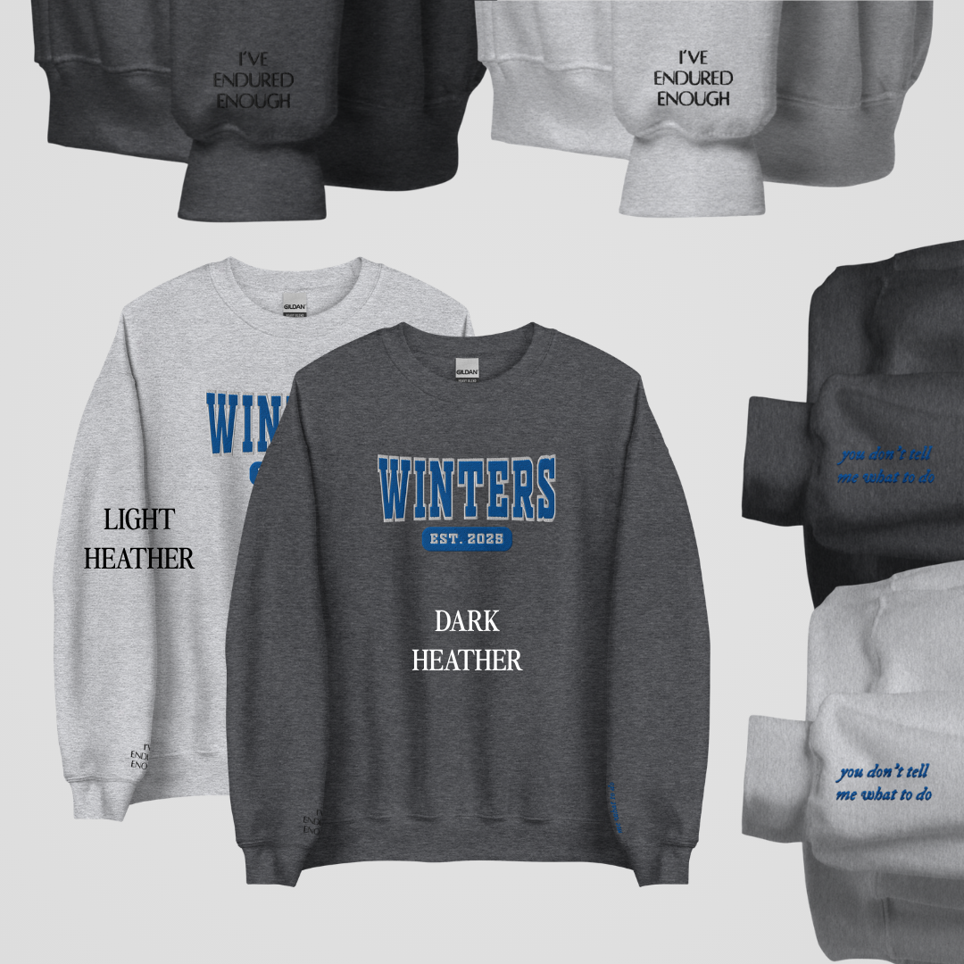 VIPERS COLLEGIATE EMBROIDERED CREWNECKS *JUDE x WINTER EDITION