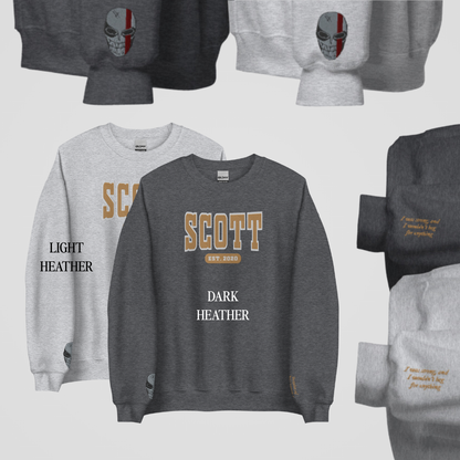 DEVIL'S NIGHT COLLEGIATE EMBROIDERED CREWNECKS *WILL x EMORY EDITION