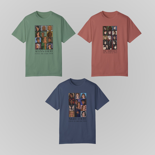 SARAH J MAAS CONCERT ERAS TEES