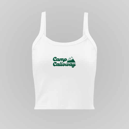 SUMMER CAMP EMBROIDERED BABY TANK