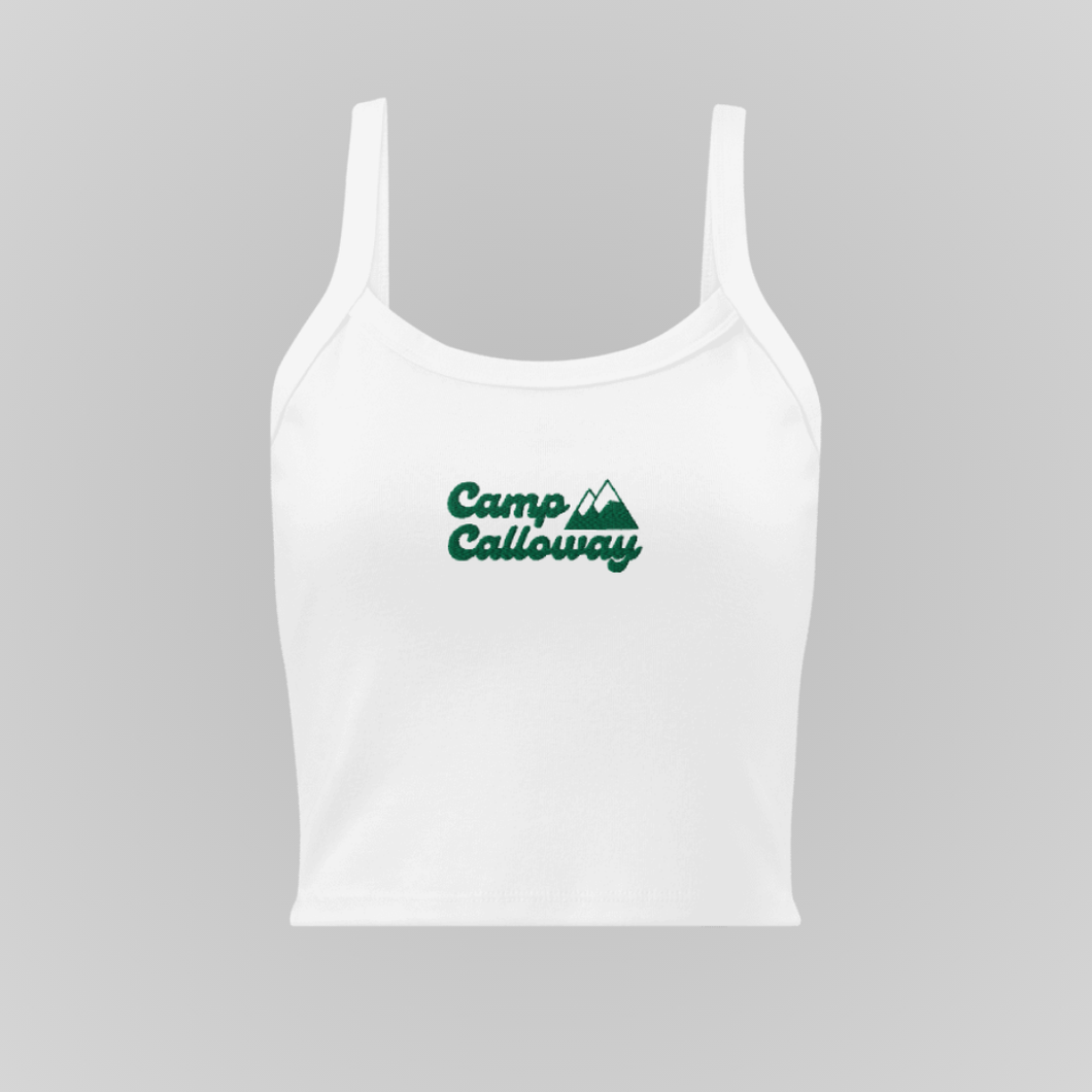 SUMMER CAMP EMBROIDERED BABY TANK