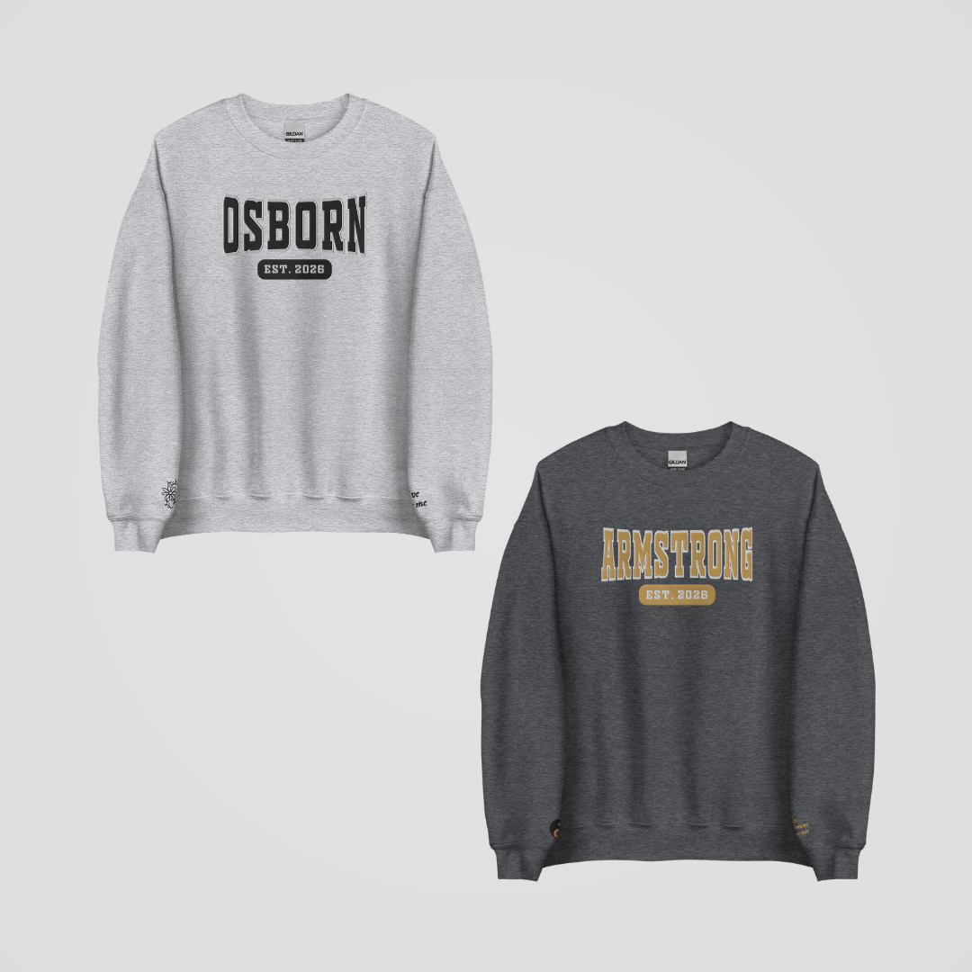 VIPERS COLLEGIATE EMBROIDERED CREWNECKS *MARCUS x PRESTON EDITION