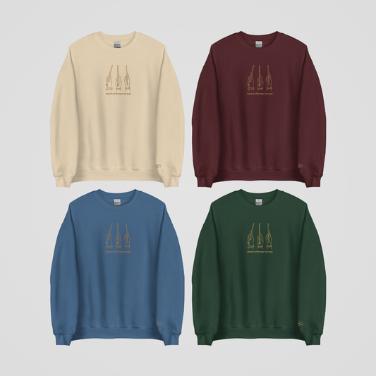 LONG LIVE EMBROIDERED CREWNECK