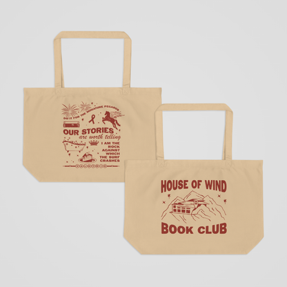 HOUSE OF WIND BOOK CLUB TOTE
