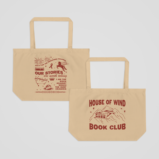 HOUSE OF WIND BOOK CLUB TOTE
