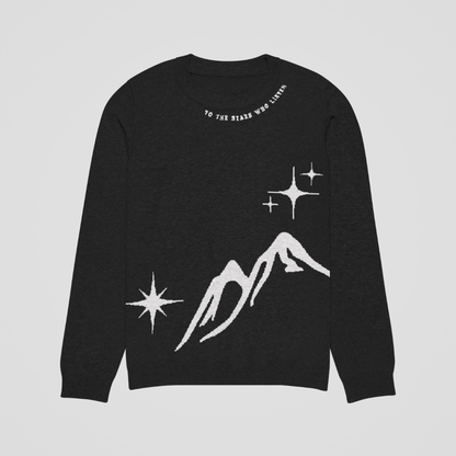 TO THE STARS WHO LISTEN KNIT SWEATER