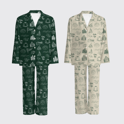 LAKE LIFE PAJAMA PANTS SET