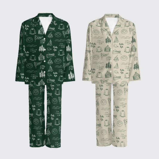 LAKE LIFE PAJAMA PANTS SET