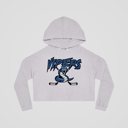 THE VIPERS HOCKEY WORKOUT CROP HOODIE