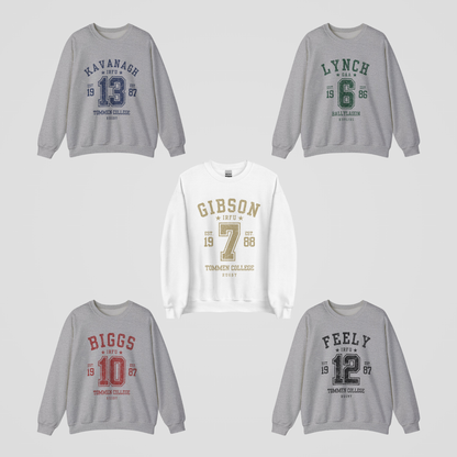TOMMEN BOYS ATHLETIC CREWNECKS