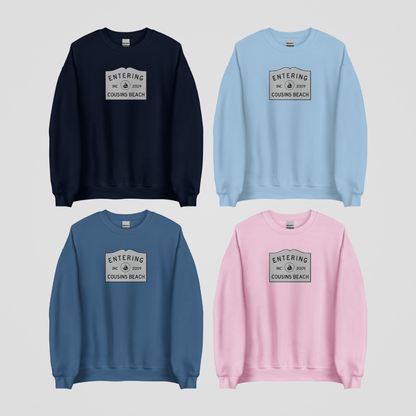 COUSINS EMBROIDERED CREWNECK