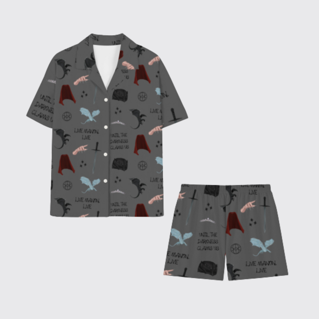 THE THIRTEEN PAJAMA SHORTS SET