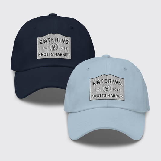 ENTERING KNOTTS HARBOR HAT
