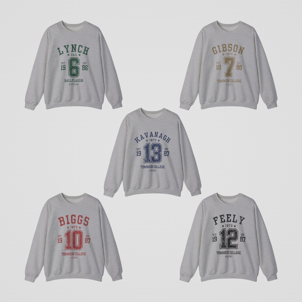 TOMMEN BOYS ATHLETIC CREWNECKS