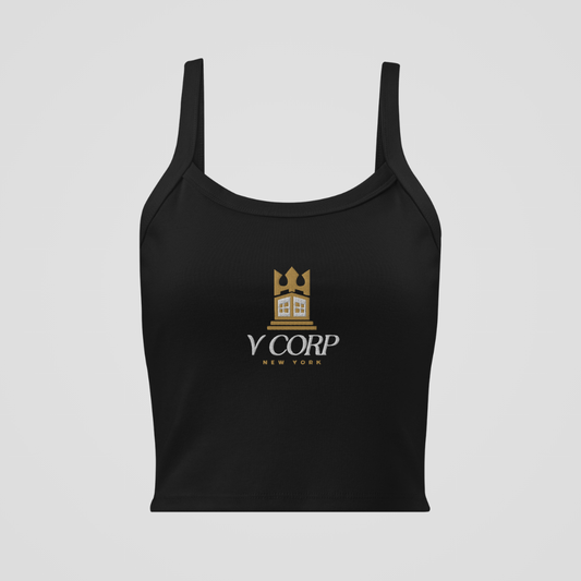 V CORP EMBROIDERED BABY TANK