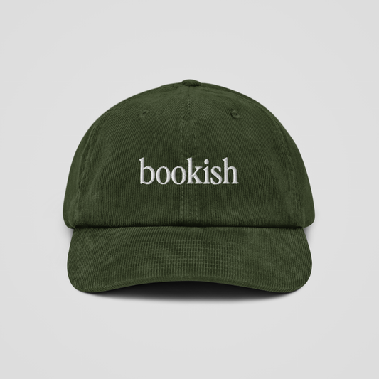 BOOKISH CORDUROY HAT