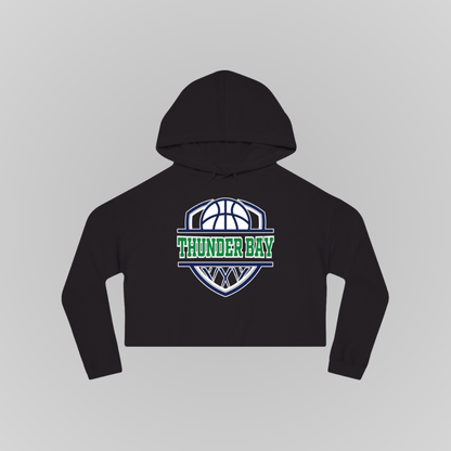 THUNDER BAY BASKETBALL WORKOUT CROP HOODIE