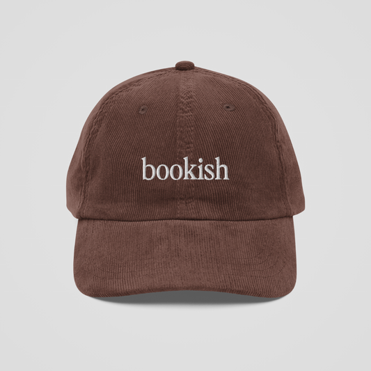BOOKISH CORDUROY DAD HAT