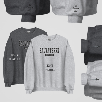 THRONE OF GLASS COLLEGIATE EMBROIDERED CREWNECKS *LORCAN x ELIDE EDITION