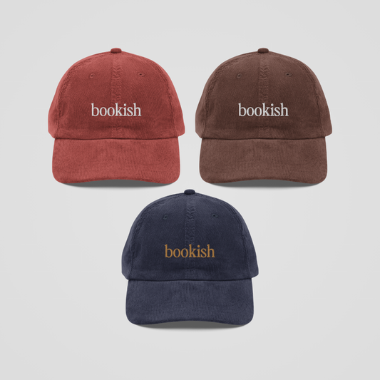BOOKISH CORDUROY DAD HAT