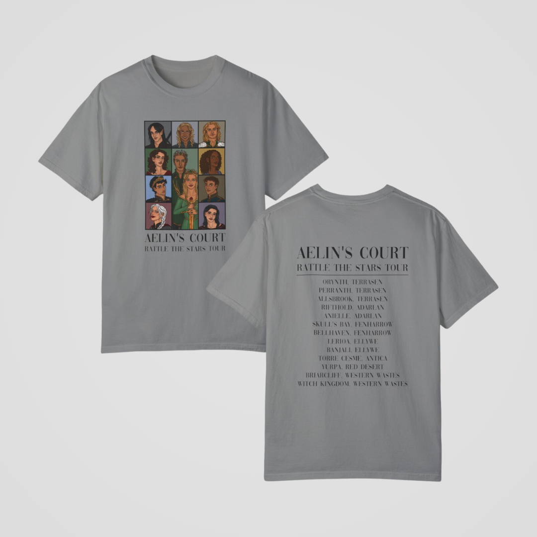 SARAH J MAAS CONCERT ERAS TEES